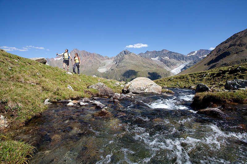 Hiking in the Tyrolean Oberland