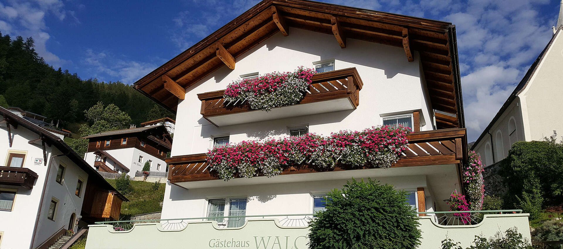 Gästehaus Walch mit Appartements in Fendels im Kaunertal