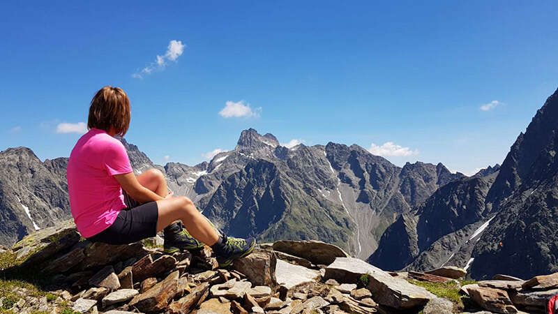 Wandern im Kaunertal im Tiroler Oberland