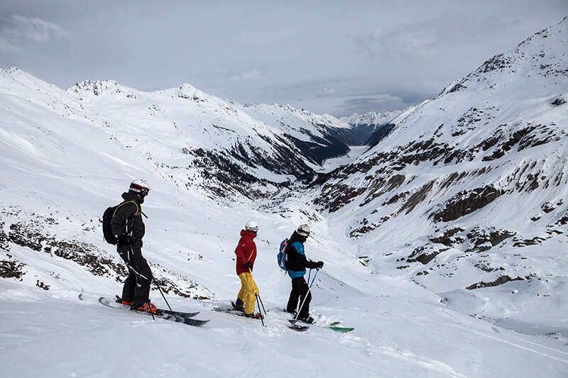 Skifahren im Kaunertal